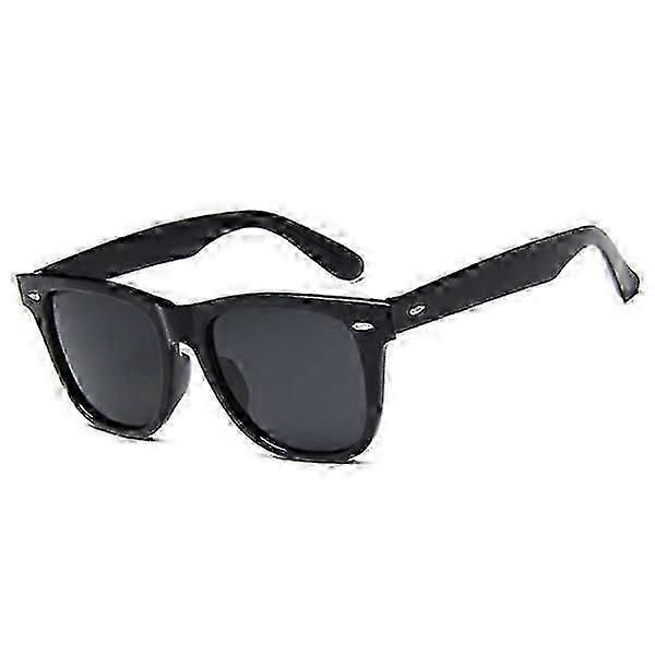 Occhiali da sole Wayfarer neri Lente nera nero