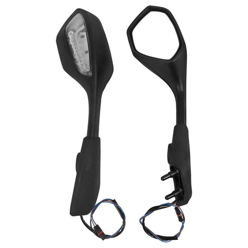 For BMW S1000RR S1000 RR S 1000 RR 2019-2023 2022 Motorcycle Rearview Mirrors With LED Turn Signals Light Rear View Side Mirror