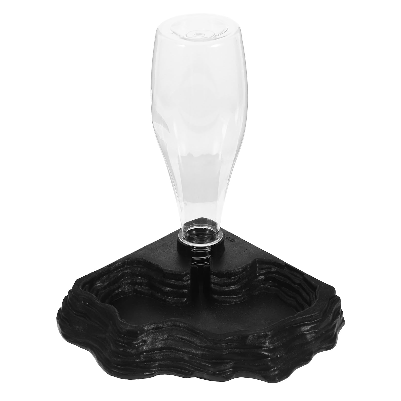 

Automatic Reptile Waterer, Ideal for Turtles and Lizards, Black, Eco-Friendly Materials, Easy-to-Use and Clean Design