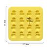 Animal Cake Cartoon Duck Silicone Mold 16-Cavity Flexible Chocolate Mold Trapezoid Shape BPA Free Baking Mold For Baking