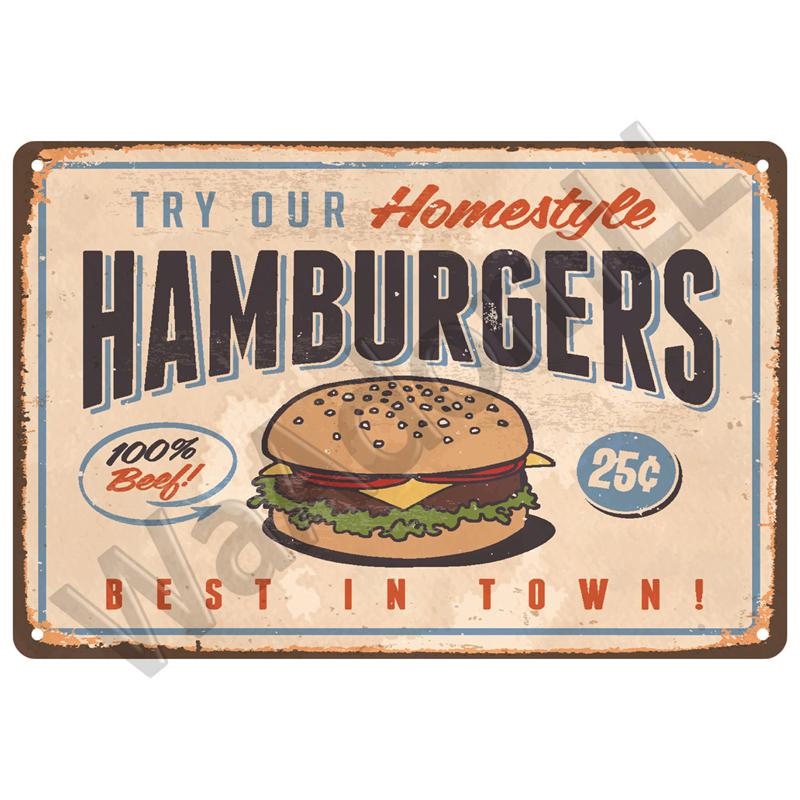 

Пицца настенное искусство тарелка зона табличка отличная еда винтажный металлический знак паб бар домашнее украшение лучший самодельный постер жестяная вывеска декор клуб 20x30cm