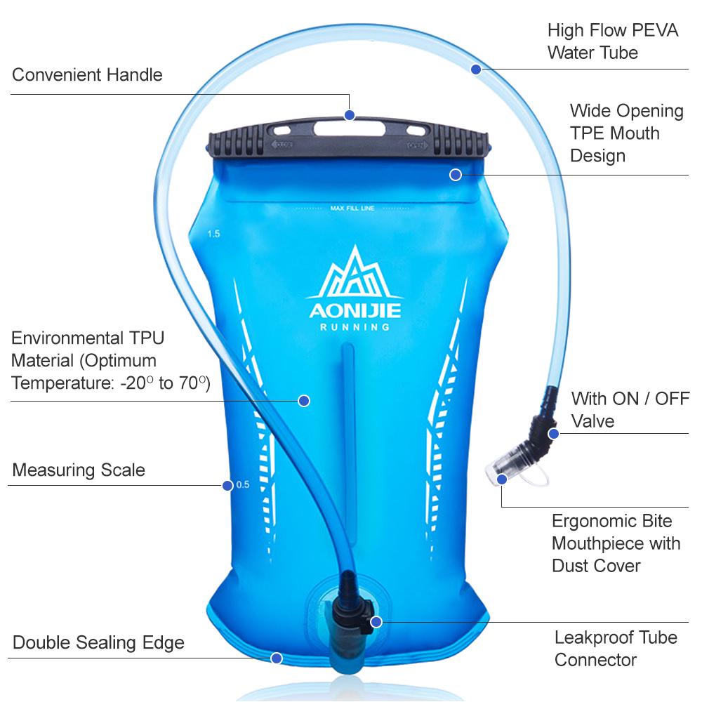 drinking bag for running
