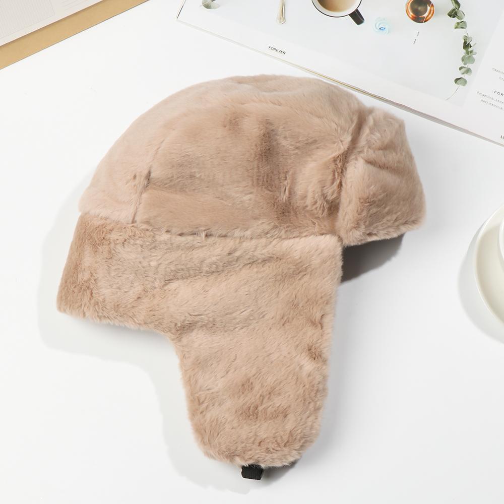 Women Men Windproof Earflap Bonnet Russian Ushanka Bomber Hat Snow Caps Winter Hat