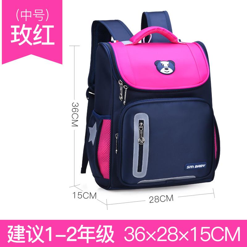 Elementary school bag, children's space bag, anti-splashing rod backpack.
