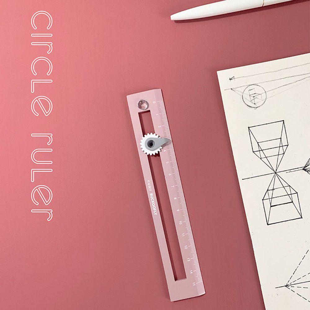 Supplies Measuring School Offce Supplies Drawing Ruler Compass Ruler Stationery Circle Ruler