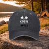 French Slogan Printed Washed Baseball Cap for Unisex  Women  Casual Golf Outdoor Daily Wear