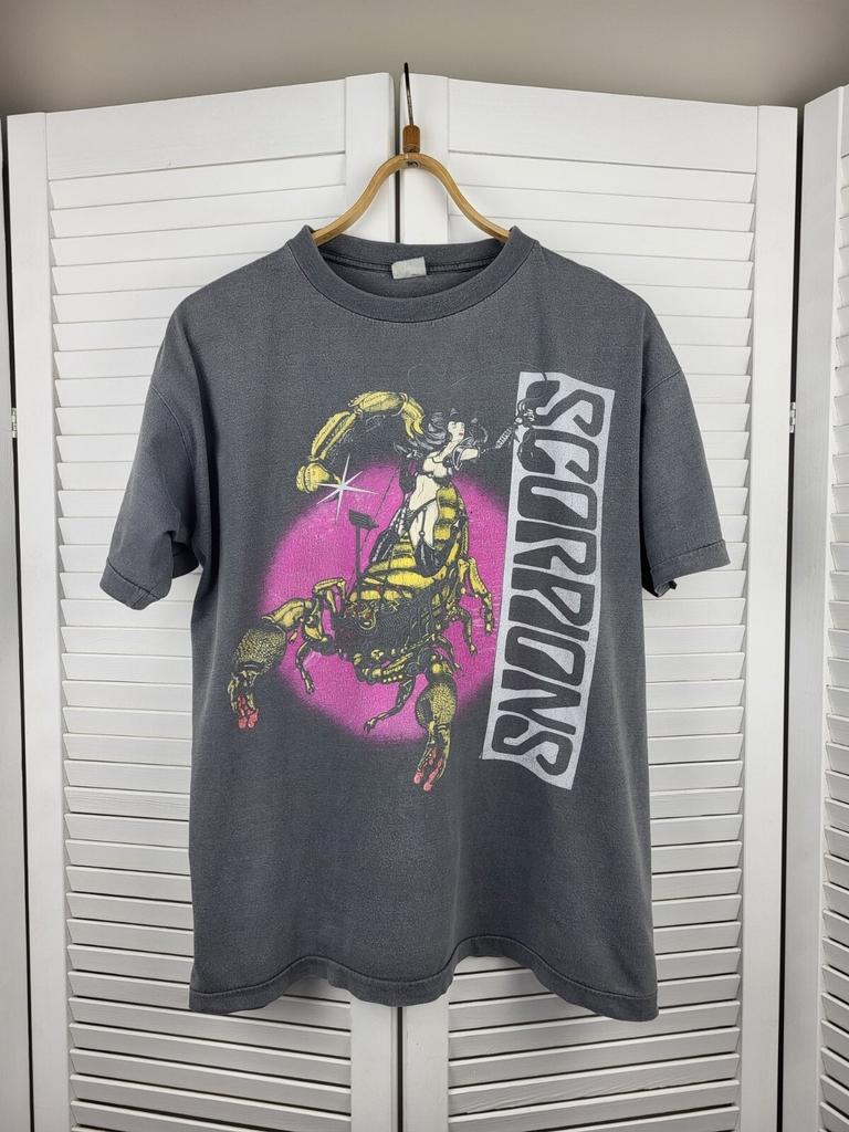 Scorpions Band T-shirt I Went Crazy With The Scorps Unisex Tshirt S-5XL KH12300