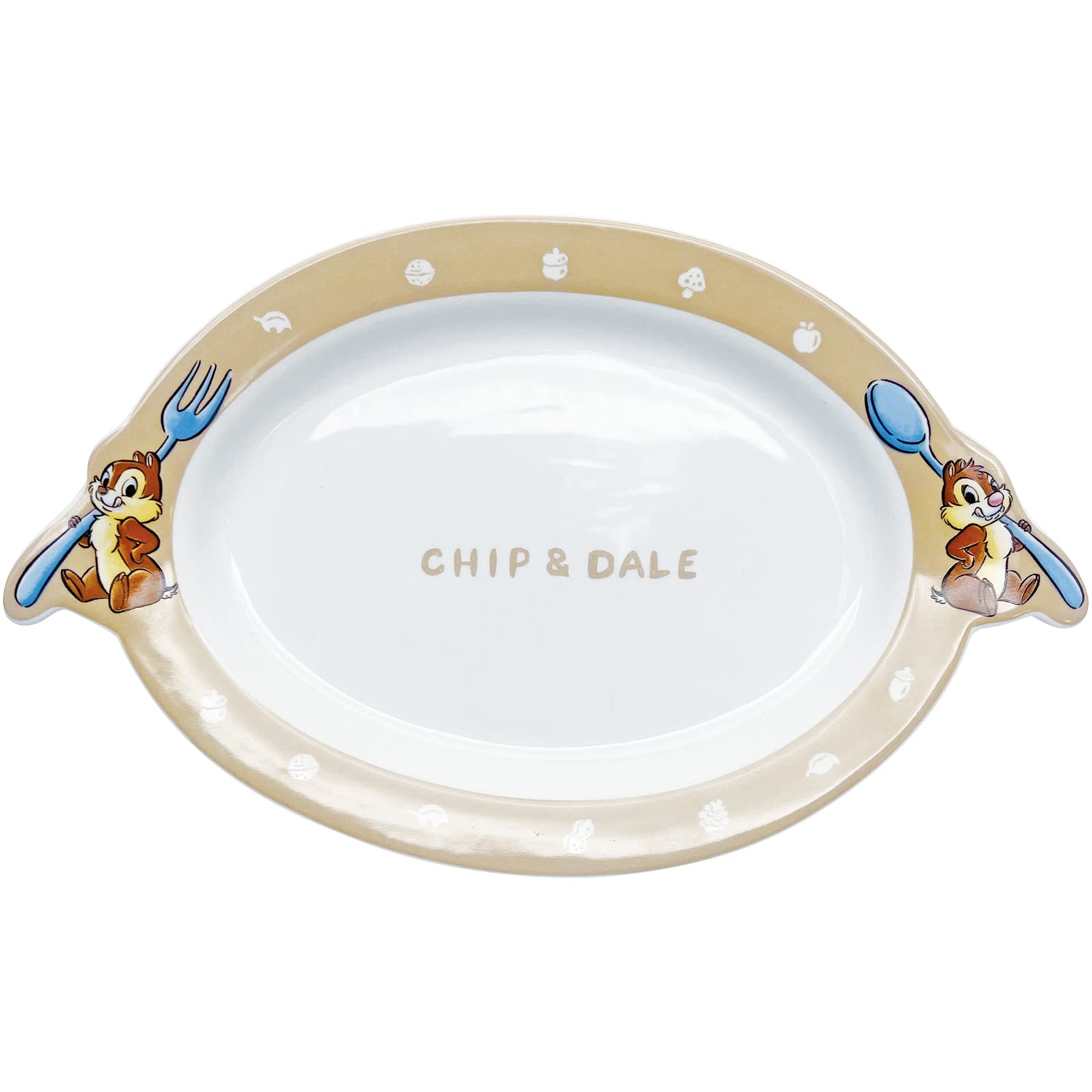 

San Art Disney Chip n Dale Plate, Chip & Dale Pasta Plate, Dish, Tableware, Miscellaneous Goods, SAN4067