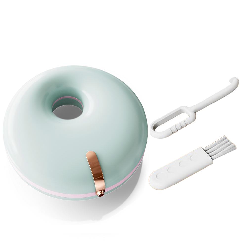 

Doughnut Retainer Box Fake Teeth Denture Storage Case Mouth Guard Aligner Braces Orthodontics Container Oral Hygiene Organizer