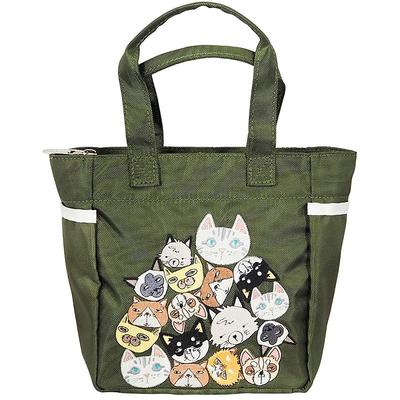 Round Tote 04 KHAKI [Darina Cat] DN-RT