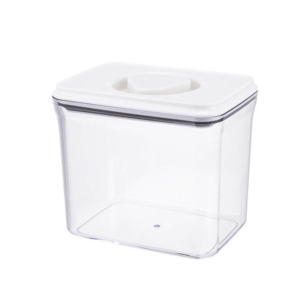 Food Storage Box Food Grade Plastic Large Capacity Transparent Sealed Storage