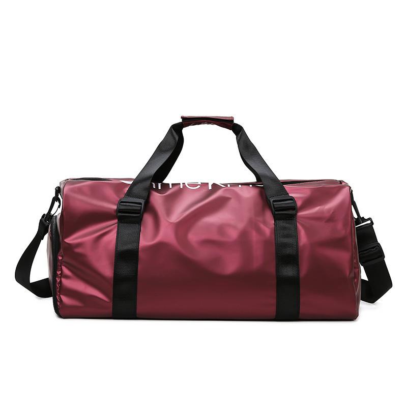 Travel bag Business trip luggage bag Accommodation storage bag Fitness wet and dry separation Swimming bag cover Tie rod boarding large bag