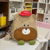 School bag cute casual puppy backpack for women, new lightweight versatile kindergarten backpack, outdoor travel backpack