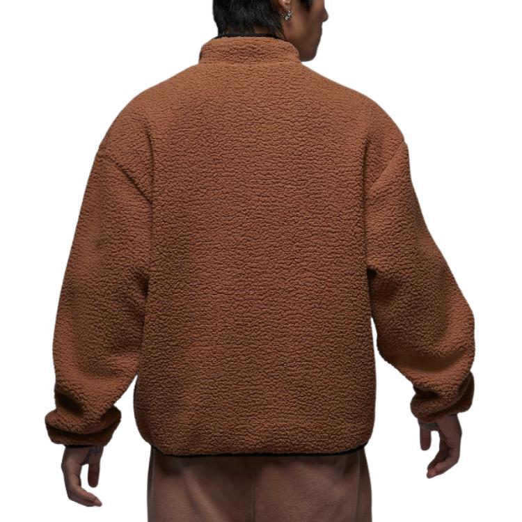 Jordan Flight Fleece Clothing Men's Ancient Brown FV7449-223