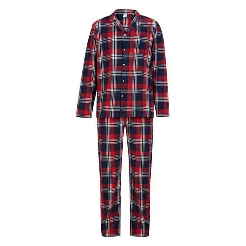 SF Men Mens Tartan Loungewear Set