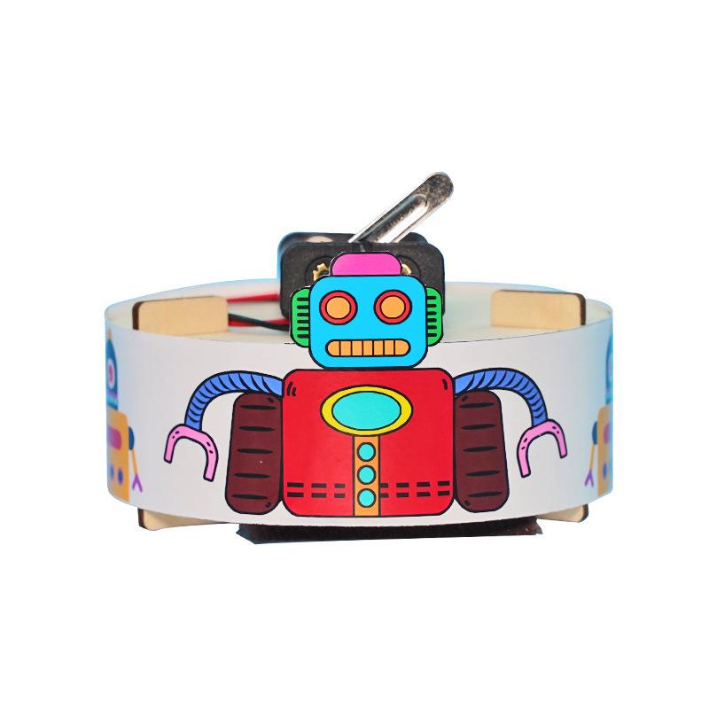 DIY Robot Science Experiment Kit for Kids - Handmade Educational Toy