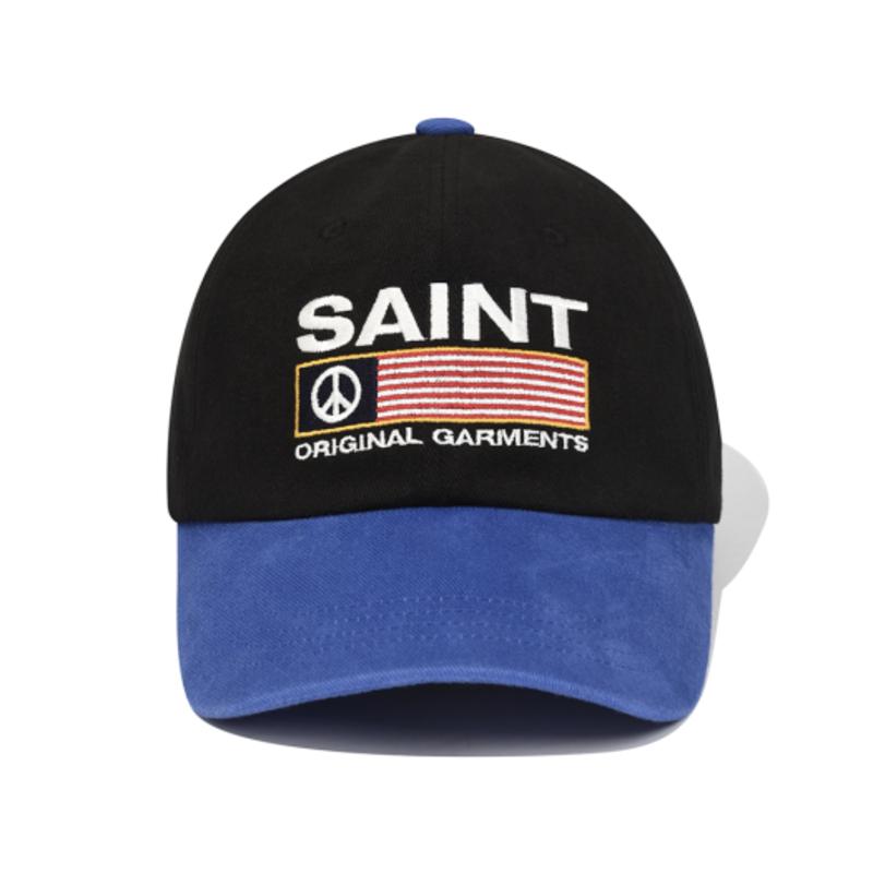 SAINTPAIN SP PEACE CLUB CAP-BLACK
