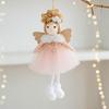 New Christmas Tree Angel Girl Ornament - Cute Gauze Pendant Decoration for Children
