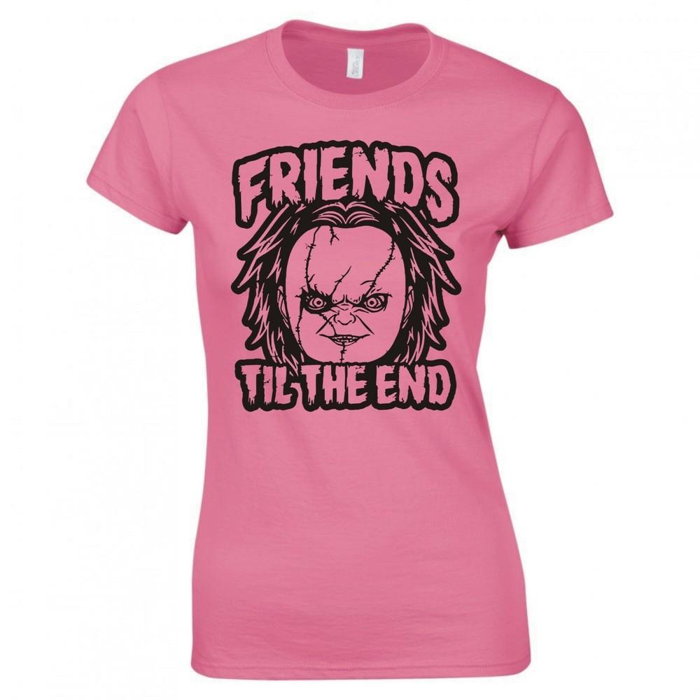 Inspired By Childs Play Friends Til The End Skinny Fit TShirt