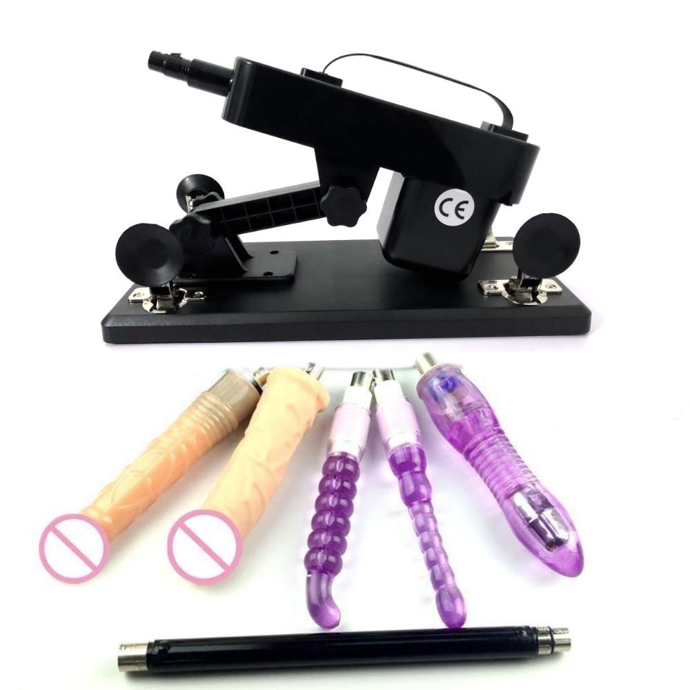 Mașină de Sex cu Mișcări Automate de Împingere Masturbare 5 Dildo-uri Versiune Australiană Mașini Sexuale