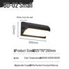 Villa LED Waterproof Wall Lamp for Indoor/Outdoor Spaces: Modern Garden, Courtyard, Hotel, Balcony, Hallway, Corridor.