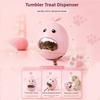 Stimulation Toy Pet Treat Dispenser Cartoon Interactive Feeding Toy Cat Food Dispenser  Home Use