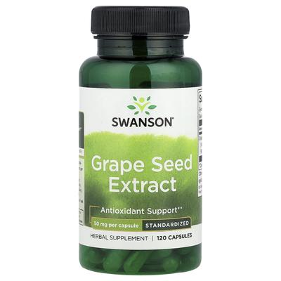 Grape Seed Extract, 50Mg, 120 Capsules