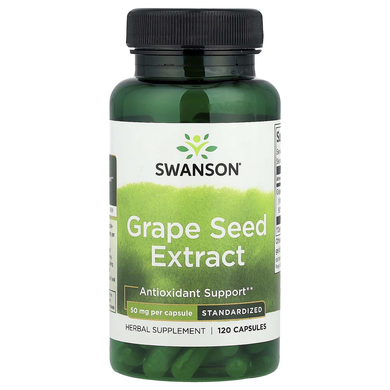 

Grape Seed Extract, 50Mg, 120 Capsules