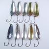 Momo lure mountain stream emispoon trout spoon assorted set for yamame trout iwana rainbow trout fishing 5g x 10 [momo lure] (41mm - pieces)