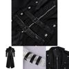 Medieval Renaissance Punk Coat For Stage Performances And Photography