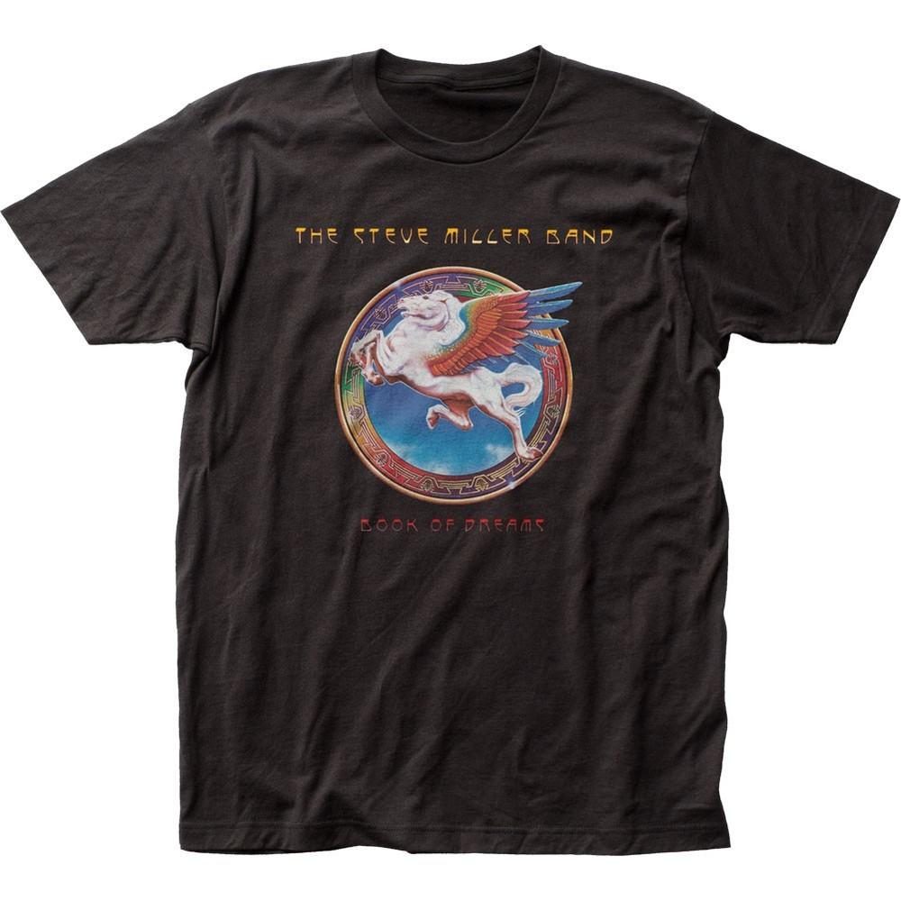 

Steve Miller Band Book Of Dreams Mens T Shirt Music Classic Concert Band Black Unisex T-Shirt S