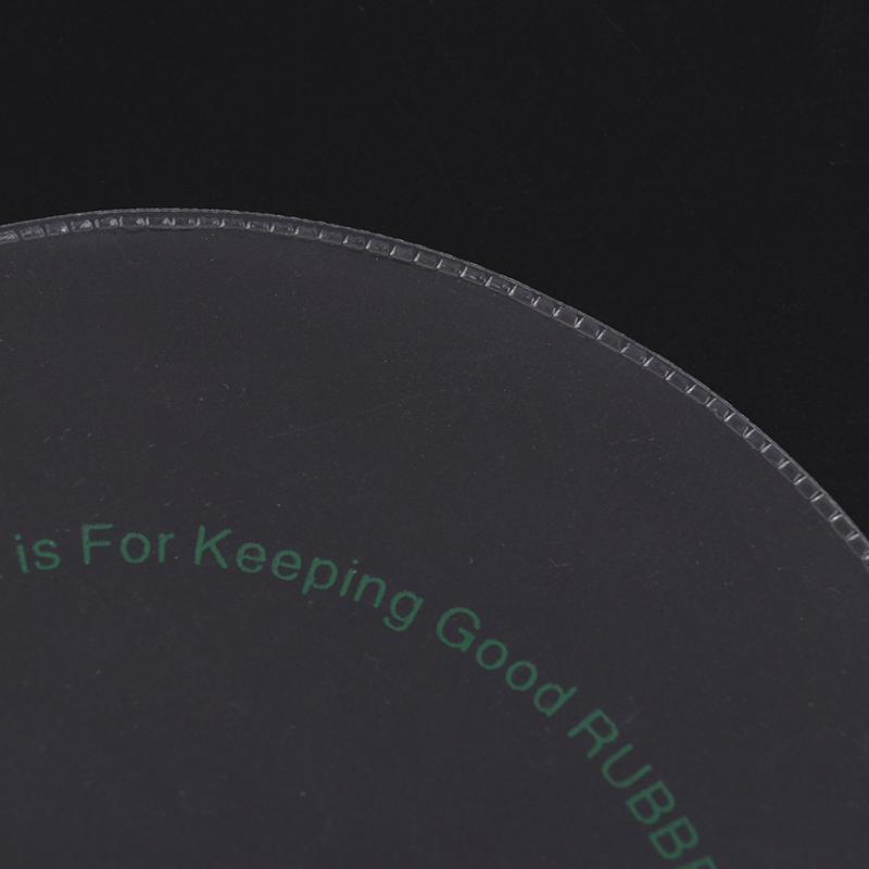 10Pcs Table Tennis Racket Astringent Adhesive Film Sticky Dust-Proof Clear Adhesive Protective Film For Table Tennis Rubber Skin