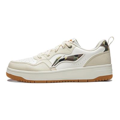 Li Ning Tianji Soft Slip Resistant, Abrasion Resistant, Lightweight, Height Increasing Low Top Skateboard Shoes Men's AGCW067-6