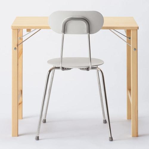 MUJI Pine Wood Table/Foldable Width 80 X Depth 50 X Height 70cm 18499441