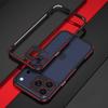 For iPhone 17 Pro Max Bumper Case No-Back Phone Frame Cover with Lens Protection