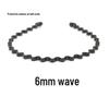 Men's Korean Sporty Invisible Wave Hairband Hairpin