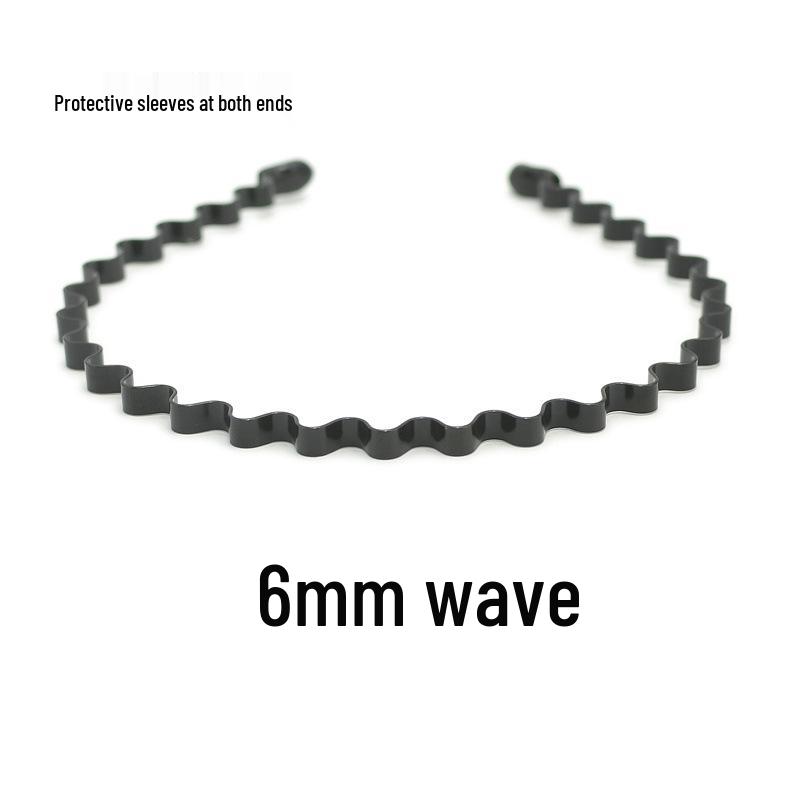 Men's Korean Sporty Invisible Wave Hairband Hairpin