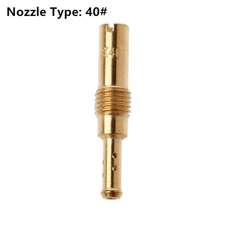 1 Pc 35# 32# To 52# Slow Pilot Jet Vice Injector Nozzle For Keihin CB GY6 KOSO OKO PE CVK FCR Carburetor