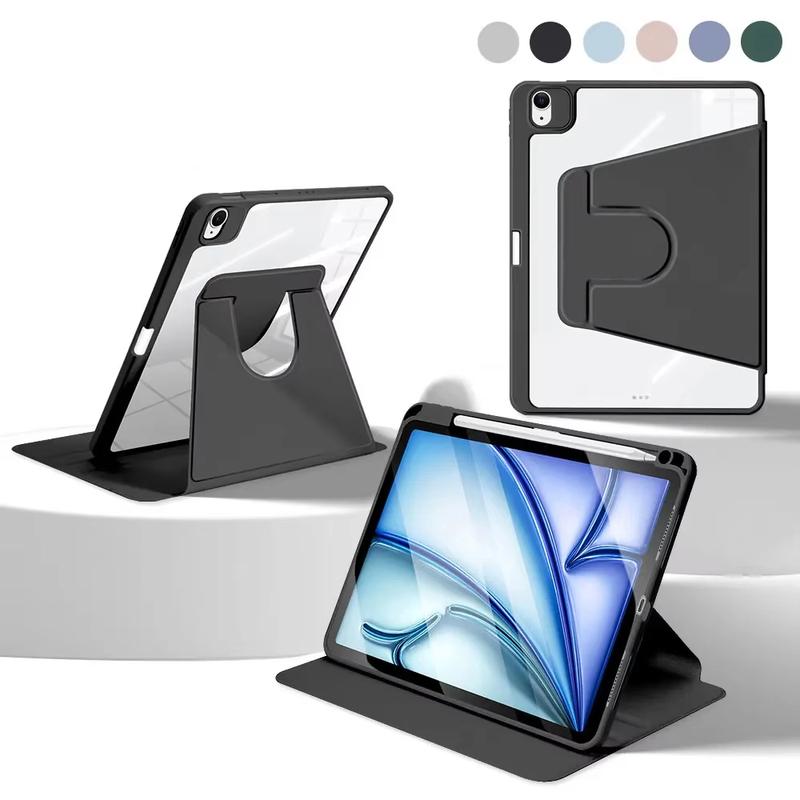 For iPad 10.2 7th 8th 9th Case iPad A16 11th10th Generation Rotation Cover for iPad Pro 12.9" 13" Air 11" 2025 2 3 4 5 9.7 Funda