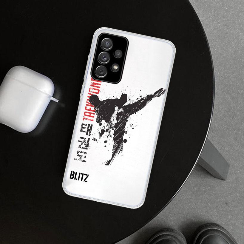 Kungfu Taekwondo Phone Case for Samsung Galaxy A17 A16 A26 A36 A56 A57 A37 A15 A25 A35 A55 A14 A24 A34 A54 A13 A23 A33 A53 Galax