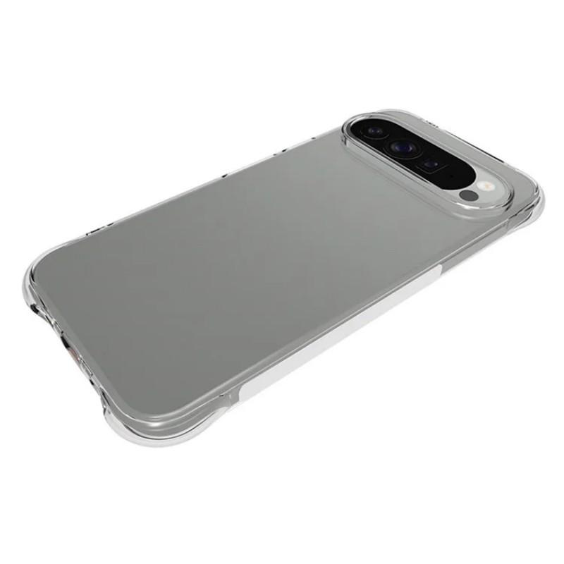 For Google Pixel 10 Pro XL Back Cover WANLONFENG TM Series 2.0mm Clear TPU Phone Case (Big Lens Hole)