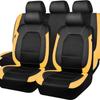 Universal PU Leather Car Seat Cover - Mexico, Russia, Europe, and America