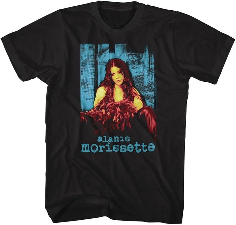 

Alanis Morissette Gift For Fans Cotton Black Unisex T-Shirt XXL