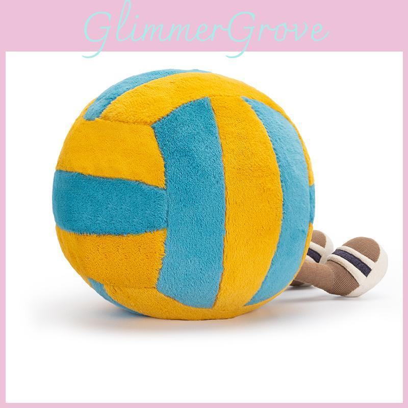 Plush Volleyball Cuddly Doll Creative Stuffed Toy For Girls Perfect For Hugging