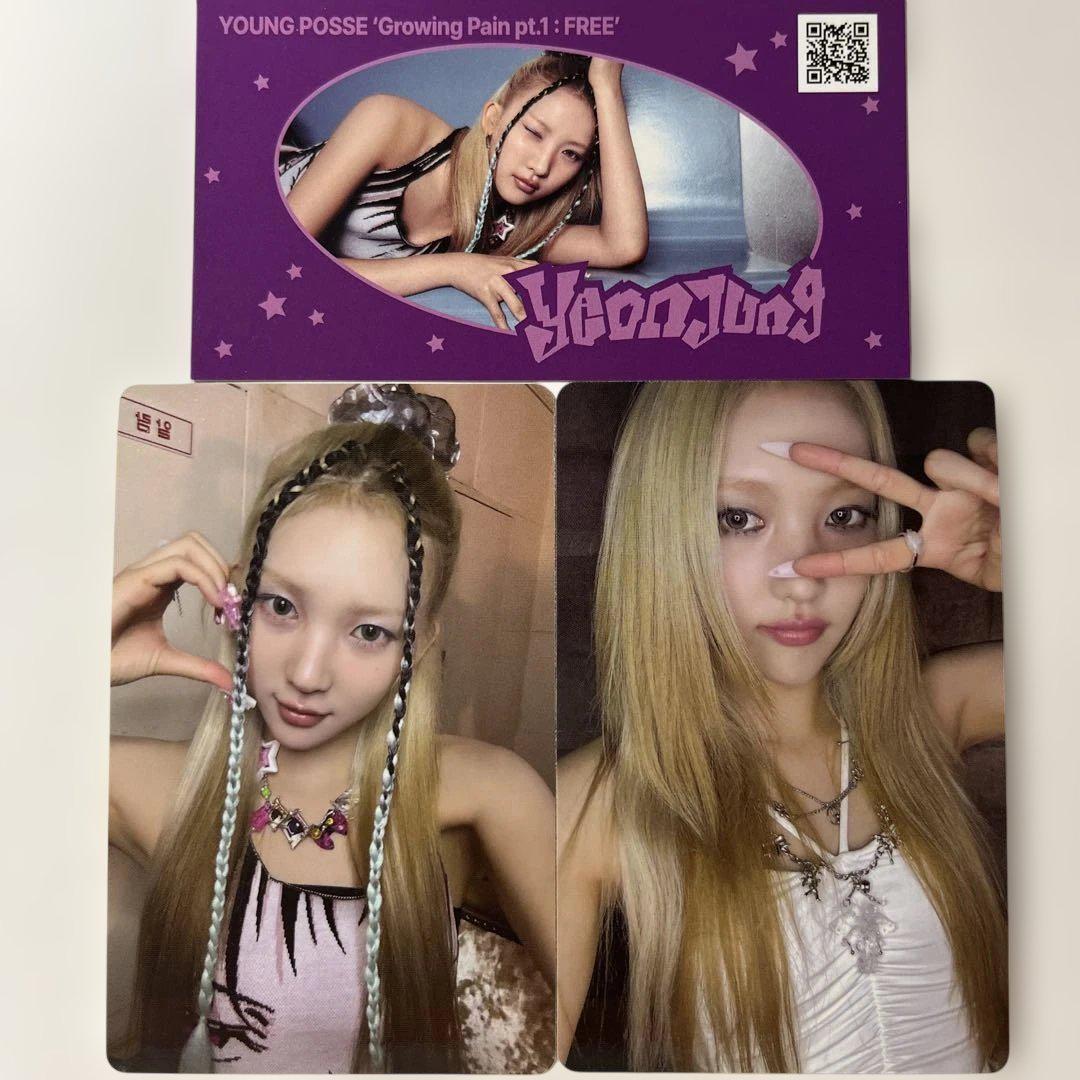 

[Б/У] YOUNG POSSE БЕСПЛАТНАЯ фотокарточка Ёнджун + Скретч-карта