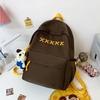 Schoolbag1011 new lightweight and simple Mori backpack niche dirt-resistant computer backpack large-capacity versatile student schoolbag