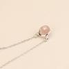 Cute Cat Clavicle Chain Simple Strawberry Crystal Necklace Female Fresh Accessories