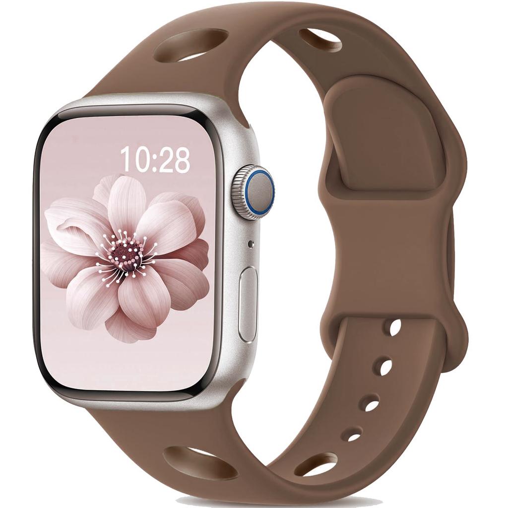 Sport Silicone Strap For Apple Watch Band Ultra 3 2 49mm 40mm 44mm 46mm 45mm 41mm Correa Bracelet iWatch Series 6 7 8 9 Se 10 11