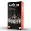 Manforce Overtime 3 In 1 Orange Flavour Condoms, 10 Count