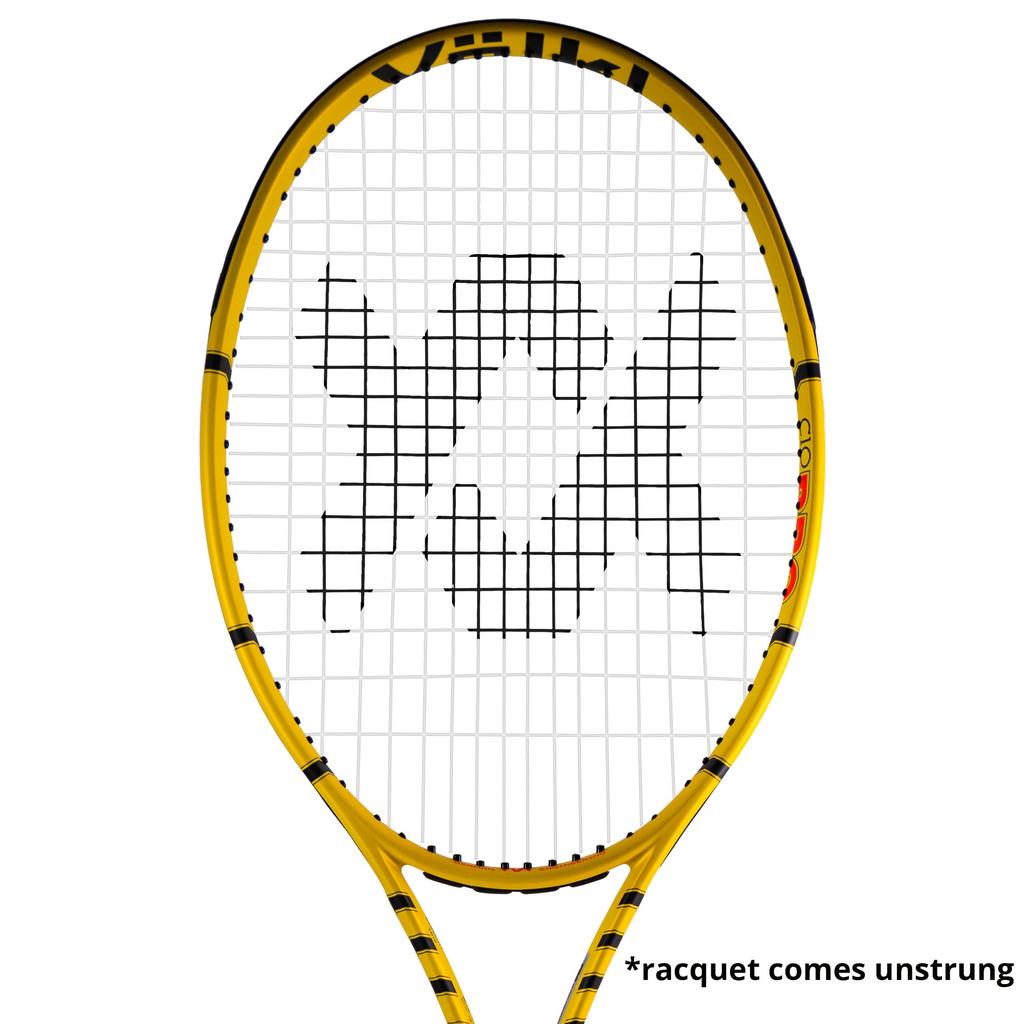 Volkl C10 Pro 25th Anniversary  Tennis Racket  Features Vibration Control Handle System and Retro Head Cover  Grip Sizes 1-5  Not Strong